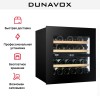Встраиваемый винный шкаф Dunavox DVN-25.65DB.TO
