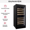 Встраиваемый винный шкаф Dunavox DVN-70.185DB.TO