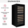 Встраиваемый винный шкаф Dunavox DXB-65.154DB.TO