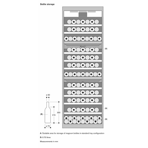 Встраиваемый винный шкаф Gaggenau RW466365