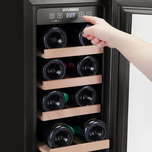 Встраиваемый винный шкаф Hyundai HBWC 0831 SU