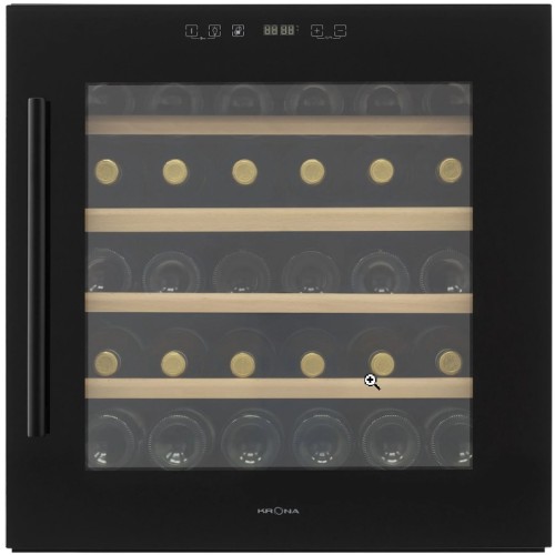 Встраиваемый винный шкаф Krona BADEN 60/30 BL