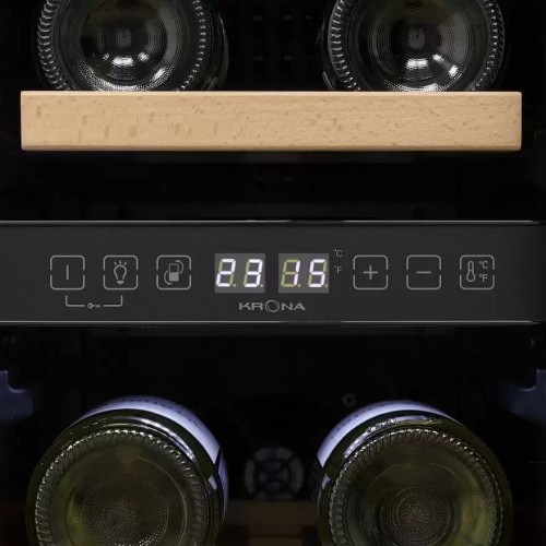 Встраиваемый винный шкаф Krona BADEN 82/17 BL