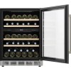 Встраиваемый винный шкаф Krona BADEN 82/46 IX
