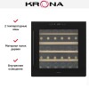 Встраиваемый винный шкаф Krona BADEN 60/30 BL