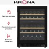 Встраиваемый винный шкаф Krona BADEN 82/46 BL