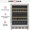 Встраиваемый винный шкаф Krona BADEN 82/46 IX