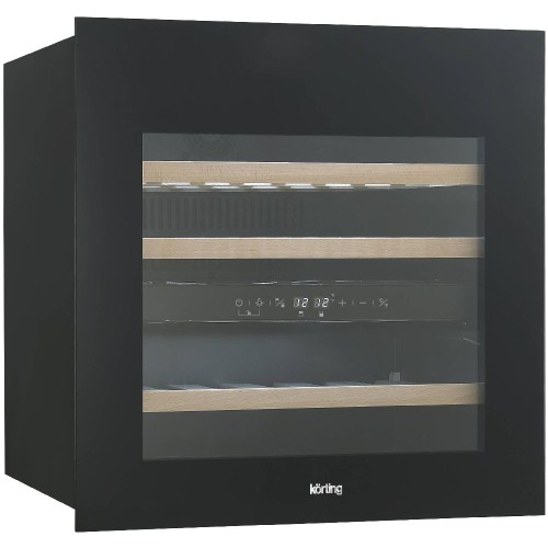 Встраиваемый винный шкаф Korting KFW 604 DB GN