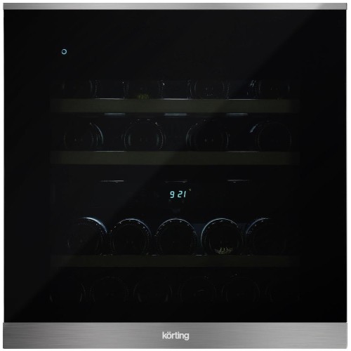 Встраиваемый винный шкаф Korting KFW 604 DB GXN