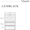 Винный шкаф La Sommeliere LS36BLACK