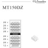 Винный шкаф La Sommeliere MT150DZ
