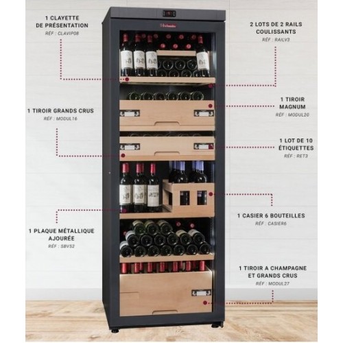 Винный шкаф La Sommeliere VIP330V FA/MA