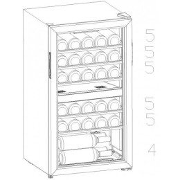 Винный шкаф La Sommeliere ECS30.2Z