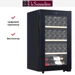 Винный шкаф La Sommeliere LS36BLACK