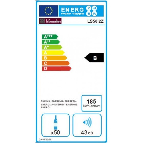 Винный шкаф La Sommeliere LS50.2Z