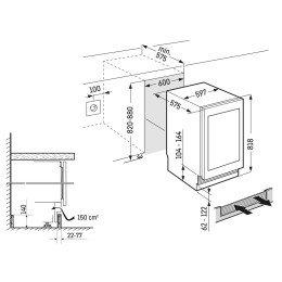 Встраиваемый винный шкаф Liebherr UWgb 3631 Vinidor