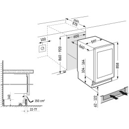 Встраиваемый винный шкаф Liebherr UWpri 3762 Vinidor Selection