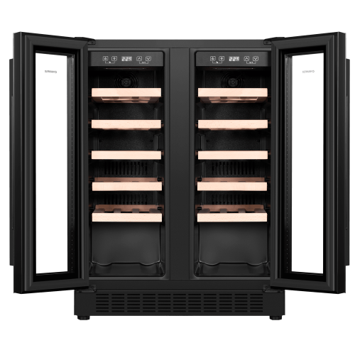 Встраиваемый винный шкаф Maunfeld MBWC-112S40