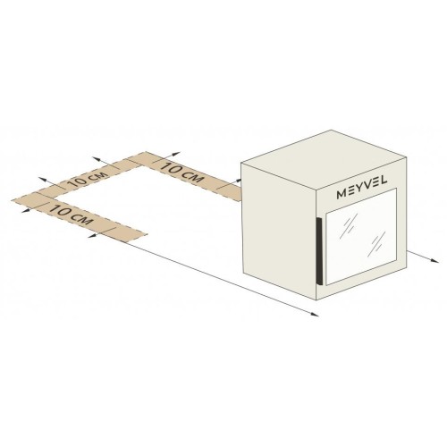 Винный шкаф Meyvel MV12-TBF1