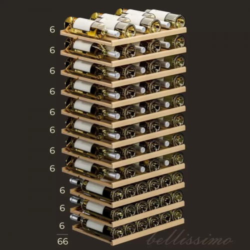 Встраиваемый винный шкаф Meyvel MV66-KSB1