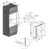 Встраиваемый винный шкаф Meyvel MV42-KSB2