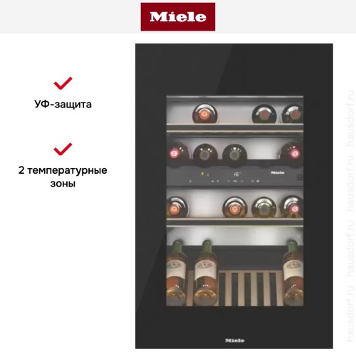 Встраиваемый винный холодильник Miele KWT 6422 iG OBSW