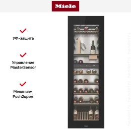 Встраиваемый винный холодильник Miele KWT 6722 iGS OBSW