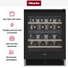 Встраиваемый винный шкаф Miele KWT 6321 UG OBSW