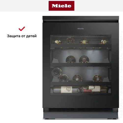 Встраиваемый винный шкаф Miele KWTUS 7054 F