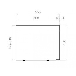 Встраиваемый винный шкаф Pando PVMA 45-18 PAR