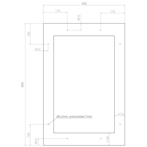 Встраиваемый винный шкаф Pando PVMA 88-49 PAL