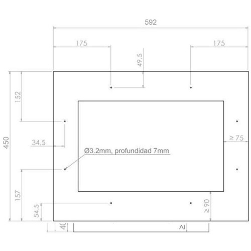 Встраиваемый винный шкаф Pando PVMAP 45-18 PAL