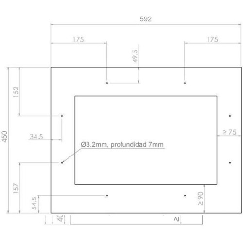 Встраиваемый винный шкаф Pando PVMAP 45-18 PAR