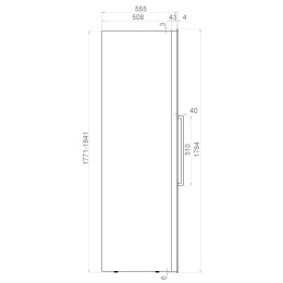 Встраиваемый винный шкаф Pando PVMAV 178-112CRR