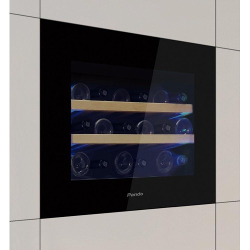 Встраиваемый винный шкаф Pando PVMAVP 45-18CRL