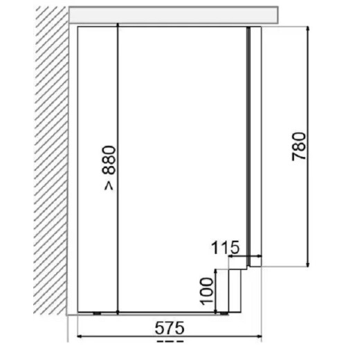 Встраиваемый винный шкаф Pando PVMBP 60-45HD PAL