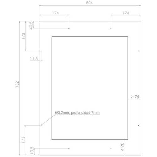 Встраиваемый винный шкаф Pando PVMBP 60-45HD PAL