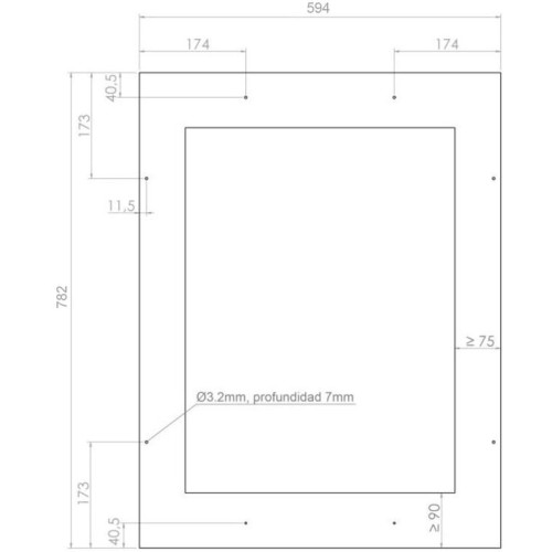 Встраиваемый винный шкаф Pando PVMBP 60-45HD PAR