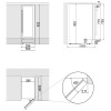 Встраиваемый винный шкаф Pando PVZB 30-16XR