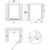 Встраиваемый винный шкаф Pando PVZB 60-46CRR