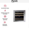 Встраиваемый винный шкаф Pando PVMAVP 60-25XR