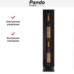 Встраиваемый винный шкаф Pando PVZB 15-9 CRR