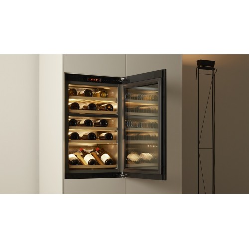 Встраиваемый винный шкаф V-ZUG WineCooler V4000 90 WC4T-51102 R черное стекло