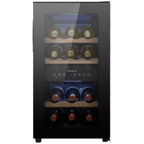 Винный шкаф Weissgauff WWC-16 DualZone Compressor купить в Москве и Санкт-Петербурге