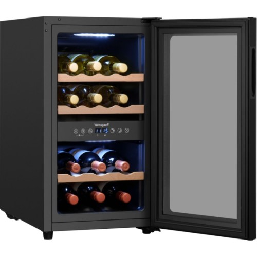 Винный шкаф Weissgauff WWC-16 DualZone Compressor купить в Москве и Санкт-Петербурге