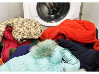 Большая загрузка белья